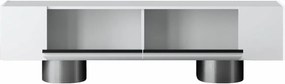 Stolik pod telewizor Bohem White and Silver