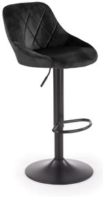 Hoker H-101 VELVET czarny HALMAR