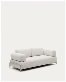 Beżowa sofa modułowa z tkaniny szenilowej 232 cm Compo – Kave Home