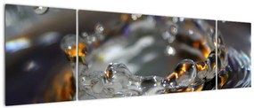 Obraz bransoletki z kropel wody (170x50 cm)