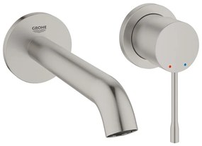 GROHE 19408DC1 - Bateria umywalkowa ESSENCE 183 mm, stal nierdzewna