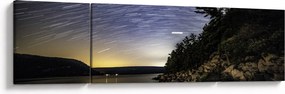 Obraz - niebo podczas zachodu słońca (170x50 cm)