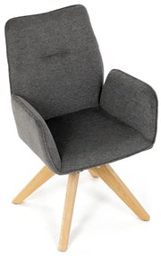 Krzesło do jadalni DCH-C2148 GREY2 z wodoodpornątkaniną