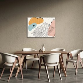Obraz - ilustracja liścia (70x50 cm)