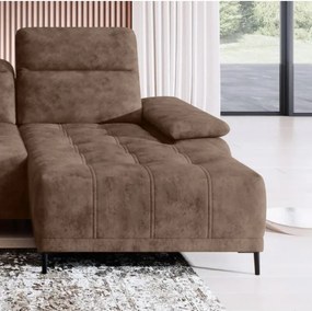 Narożnik FOCUS S Mini z elektryczną regulacją w tkaninie SALVADOR 03 WERSAL