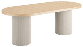 Stół z blatem w dekorze jesionu 100x220 cm Solva – House Nordic