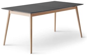 Rozkładany stół z dodatkowym czarnym blatem 100x210 cm Meza – Hammel Furniture