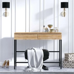 Stolik kosmetyczny Linda Black and Oak