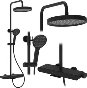 Zestaw Prysznicowy REA Farel Czarny