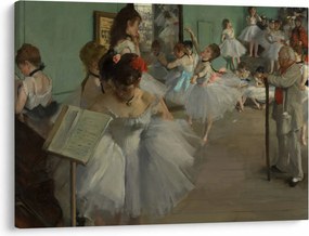 Obraz - Edgar Degas, The Dance Class, reprodukcje (70x50 cm)