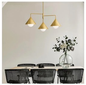 Alora Mood ALM-REMYCK3-GD - Żyrandol na pręcie REMYCK 3xE27/60W/230V złoty