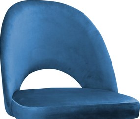 Fotel obrotowy POLO tkanina Welur krzesło biurowe ergonomiczne do biurka : Kolor Stelaża - Chrom, Kolor tkaniny - VELVET - MG33, Typ siedziska - Siedzisko obrotowe 360°, Typ tkaniny - Velvet