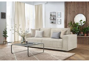 Beżowa sofa rozkładana Emile – Bobochic Paris