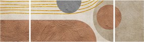 Obraz - Nowoczesny kolaż (170x50 cm)