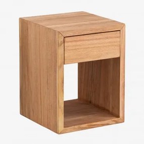 Pływająca Szafka Nocna Z Drewna Gyda ↔︎ 30 Cm - Sklum