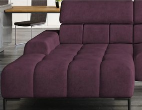 Narożnik PLAZA Mini Prawostronny w tkaninie Salvador 06 WERSAL