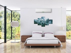 Obraz - Las we mgle (125x70 cm)