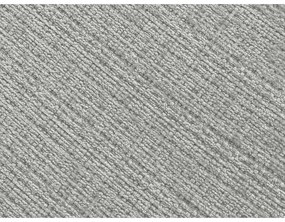 Jasnoszary podnóżek z tkaniny szenilowej Leonore – Bobochic Paris