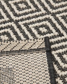 Dywan Modern Geometric black/ sand 160x230cm