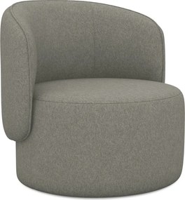 Szary fotel Ipo – Makamii