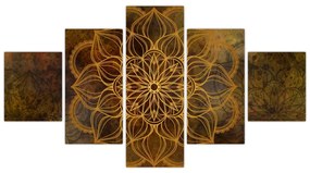 Obraz - Mandala radości (125x70 cm)