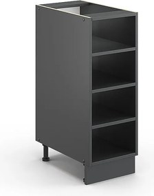 Półka kuchenna antracyt 30x50x82 fame-line