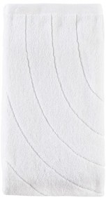 Biały bawełniany ręcznik frotte 50x100 cm Time – Zone