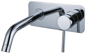 Bateria umywalkowa 2-otworowa ścienna XX0539CZ korpusem podtynkowym