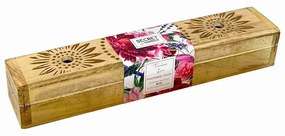 Arome Secret garden drewniane pudełko zkadzidełkami Soothing Oasis, 10 sztuk