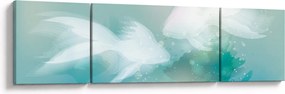 Obraz - Rybki (170x50 cm)