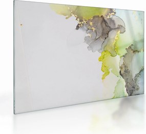 Obraz na szkle - Sztuka abstrakcyjna w tuszu (70x50 cm)