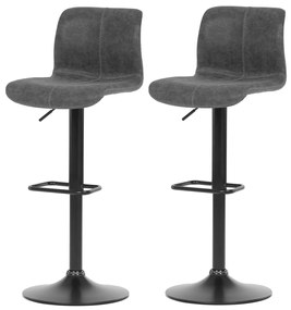 Zestaw krzeseł barowych AUB-806 GREY3, 2 szt.