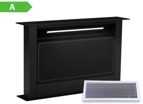 Klarstein Victoria 60cm 604.1m³/godz. Okap Blatowy Czarny