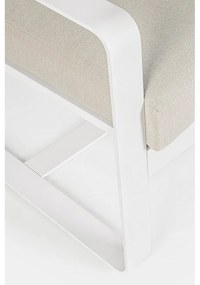 Biała aluminiowa sofa ogrodowa Merrigan – Bizzotto
