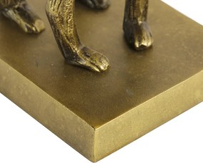 Stylowa lampa stołowa mosiądz - Animal Monkey Hale