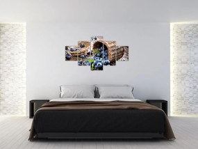 Obraz - Soczyste jagody (125x70 cm)