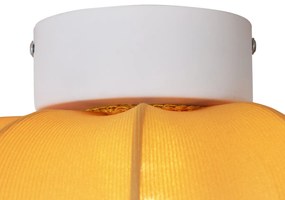 Lampa sufitowa Japandi złota 27 cm - Plu AsyeshaJapandi Oswietlenie wewnetrzne