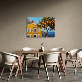Obraz - Drzewo pomarańczowe (70x50 cm)