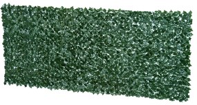 Outsunny sztuczny żywopłot dekoracja ściany 1,5 x 3 m ciemnozielony