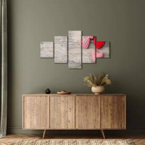Obraz - Serca (125x70 cm)