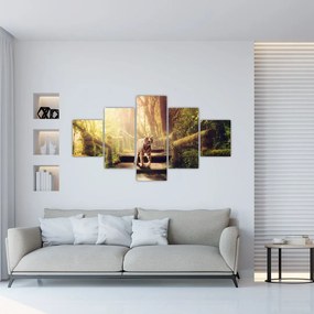 Obraz tygrysa (125x70 cm)