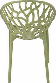 Ażurowe Nowoczesne Krzesło Na Balkon Szałwia T5-P18