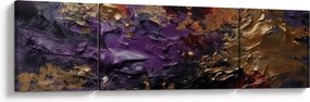 Obraz - Teksturowana abstrakcja (170x50 cm)