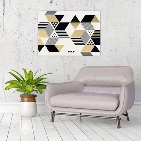 Obraz - Kształty geometryczne N⁰1 (70x50 cm)