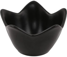 Zestaw 6 misek ceramicznych Lotus 11,8 cm, czarny