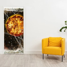 Fototapeta na drzwi - Malarstwo z epoki starożytnej (95x205cm)
