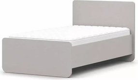 Jednoosobowe łóżko Passa 90x200 w kolorze kaszmirowym do pokoju dziecięcego