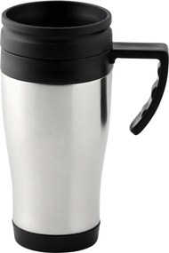 Toro Kubek termiczny ze stali nierdzewnej z plastikową pokrywką, 400 ml