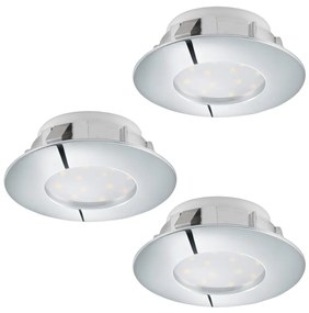 Eglo 95822 - Zestaw 3x LED Oprawa wpuszczana PINEDA 1xLED/4,9W/230V