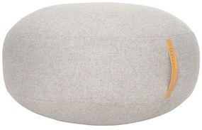 Jasnoszary puf Hübsch Turenio, ø 70 cm